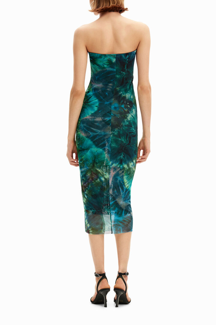 Sheath dress with cool floral print. | Desigual