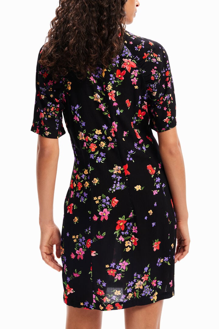 Short floral dress | Desigual
