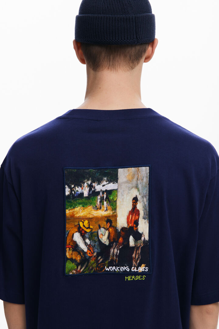 Paint print T-shirt | Desigual