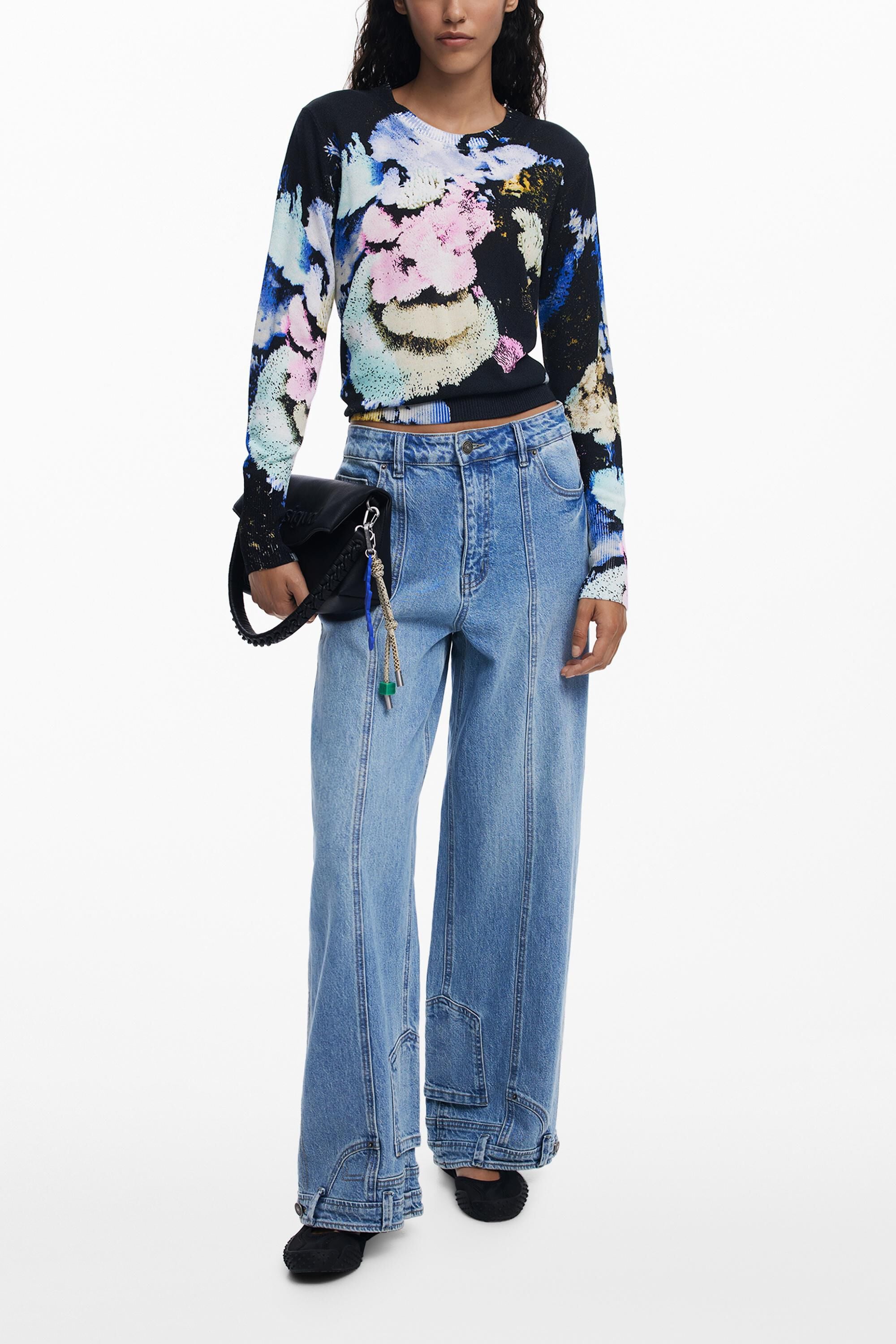 Sweater designed by Mr. Christian Lacroix Women's I Desigual.com