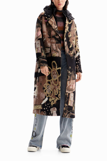Abric jacquard arty desmuntable | Desigual