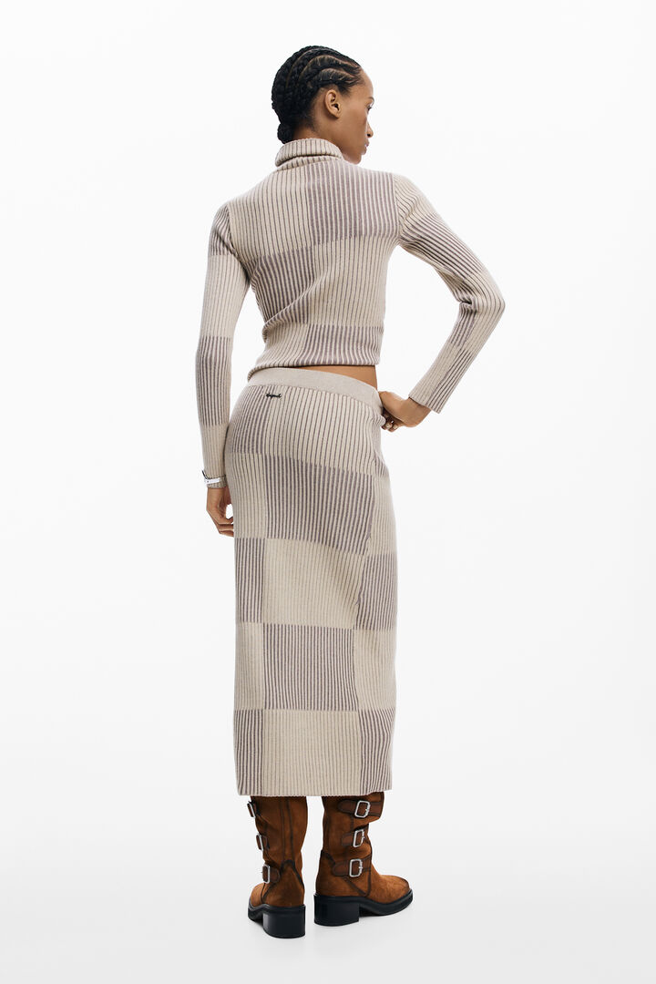 BAVLNENÁ ÚPLETOVÁ SUKŇA | Desigual