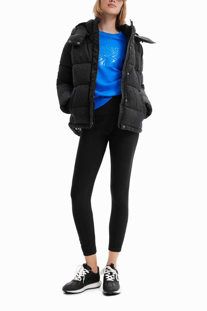Jaqueta padded textura | Desigual