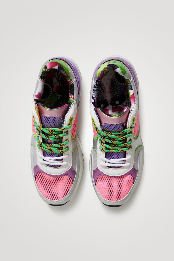 M. Christian Lacroix neon sneakers