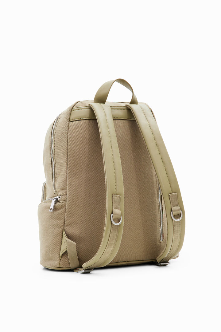 L canvas pockets backpack | Desigual