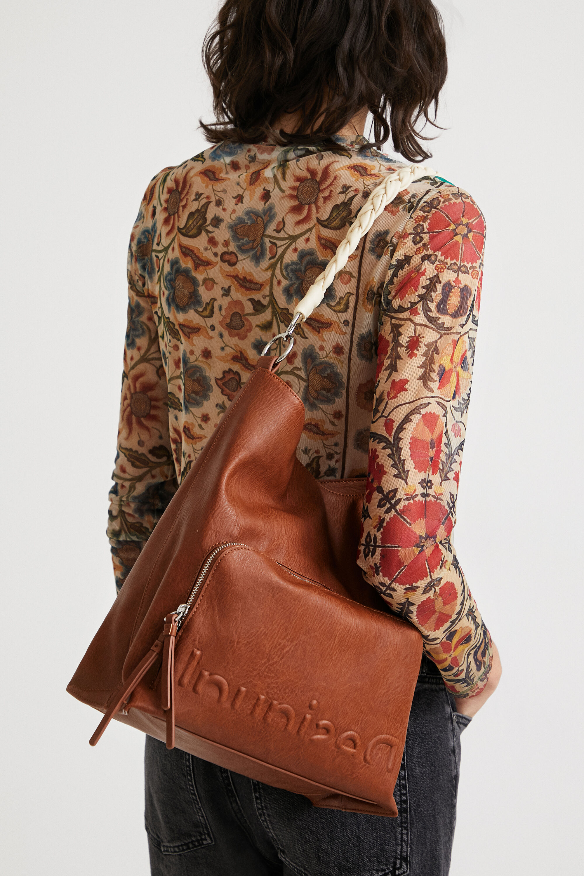 Sac bicolore sales desigual