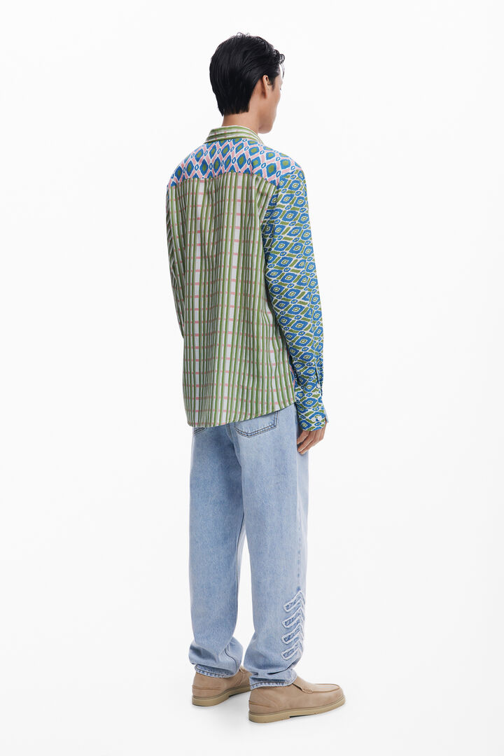 Long-sleeve Jacquard shirt | Desigual
