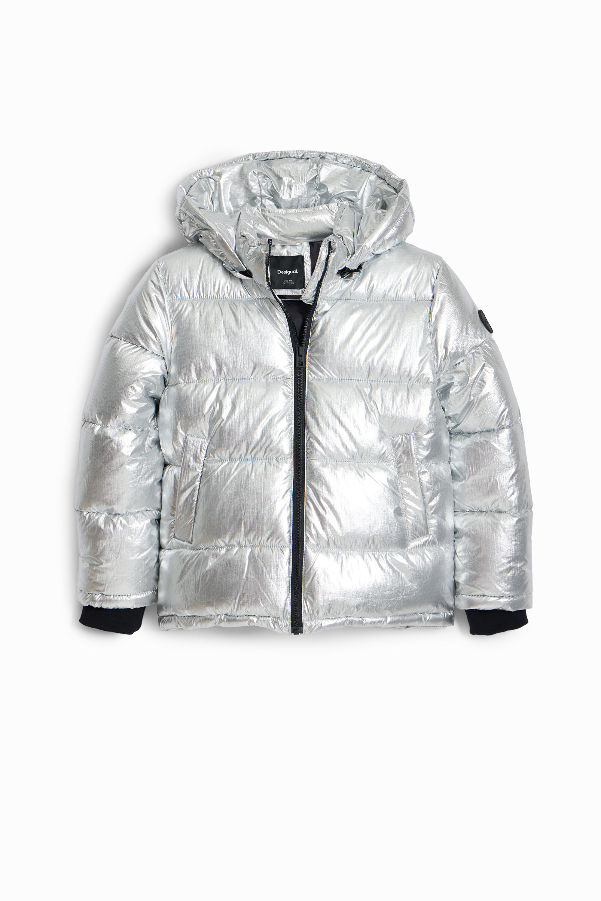 Desigual black and white coat 2025