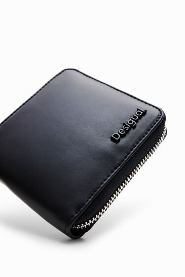 M padded leather wallet | Desigual