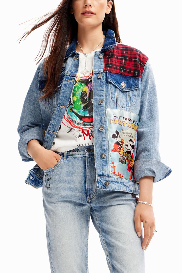 Mickey Mouse denim trucker jacket | Desigual
