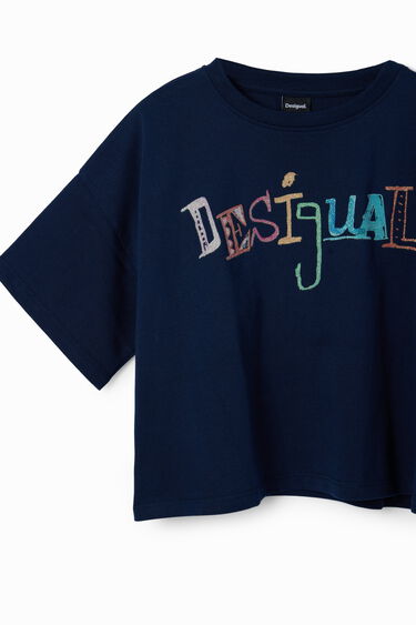 マルチカラーロゴ Tシャツ | Desigual