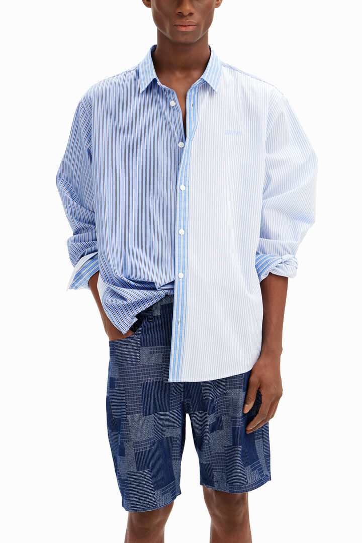 Camisa doble raya diplomática | Desigual