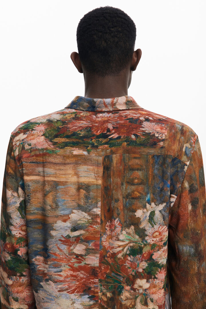 Camisa manga larga cuadro | Desigual