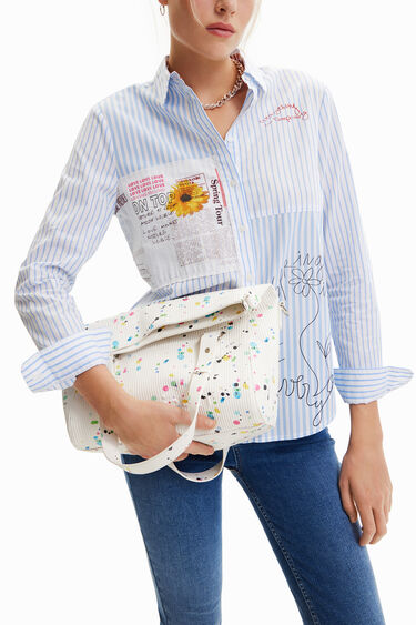 Bolso mediano gotas | Desigual