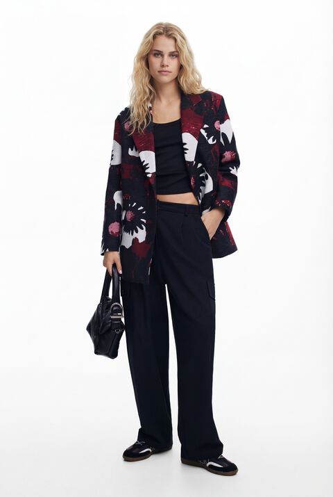 FLORAL COAT M. CHRISTIAN LACROIX