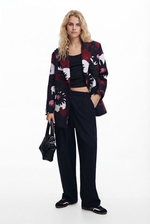 FLORAL COAT M. CHRISTIAN LACROIX