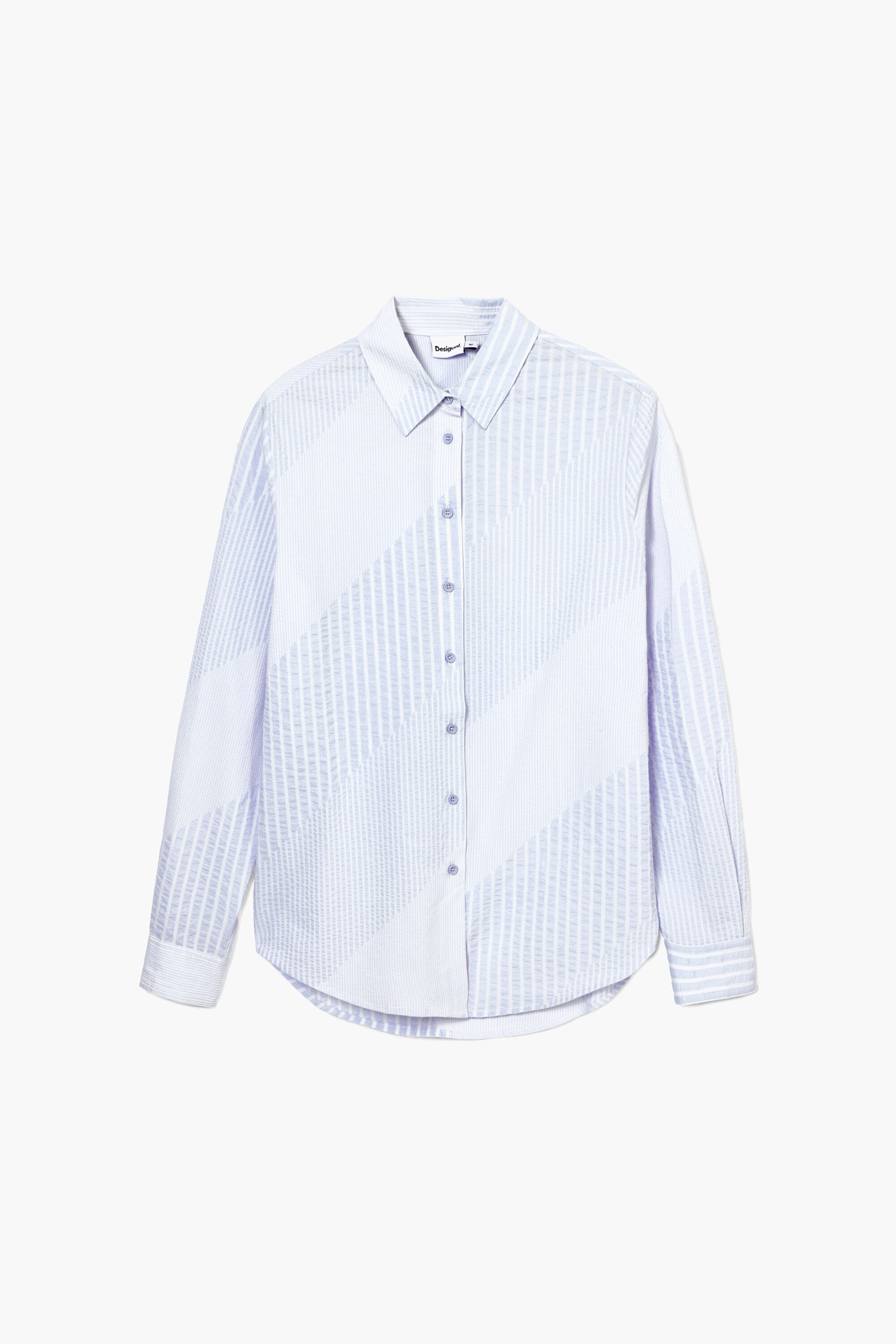 Camisa lisa - BLUE - XL