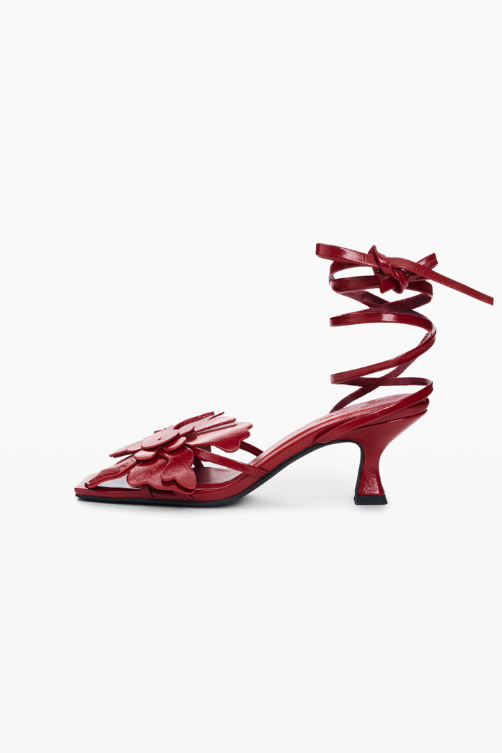 Sandale appliques fleur
