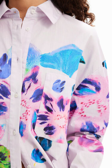 Camicia floreale oversize M. Christian Lacroix | Desigual