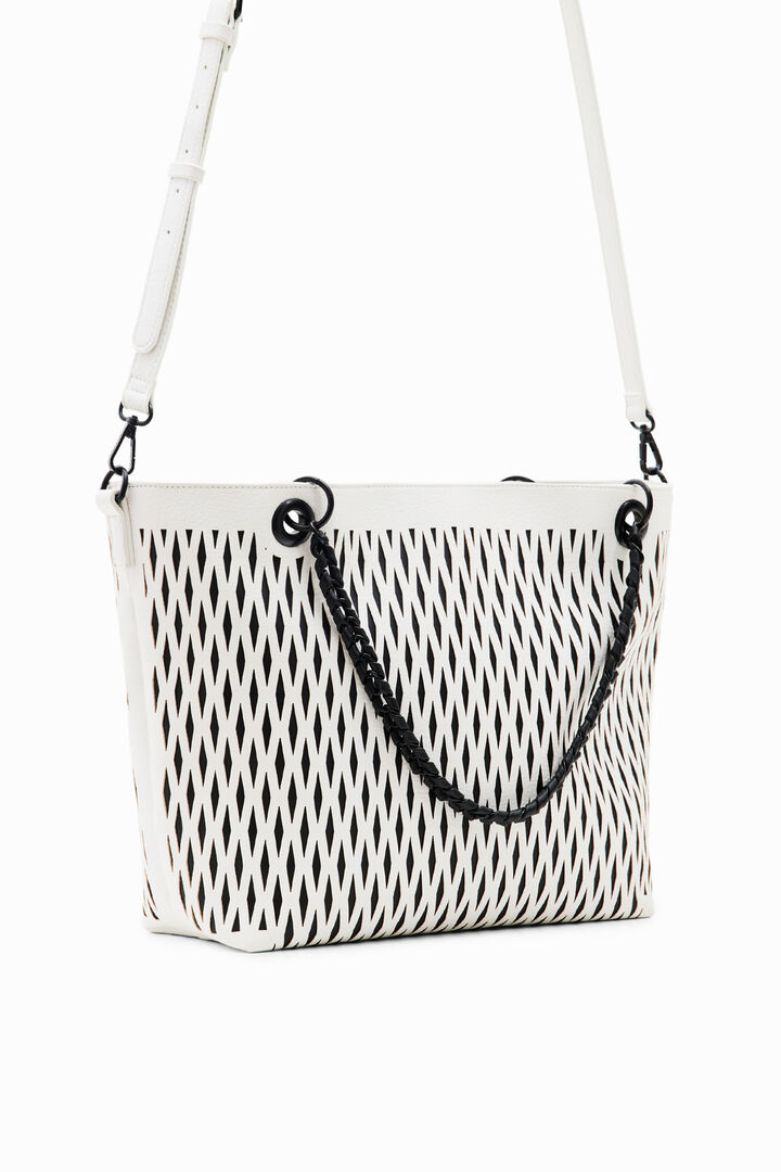 Large die-cut suns bag | Desigual