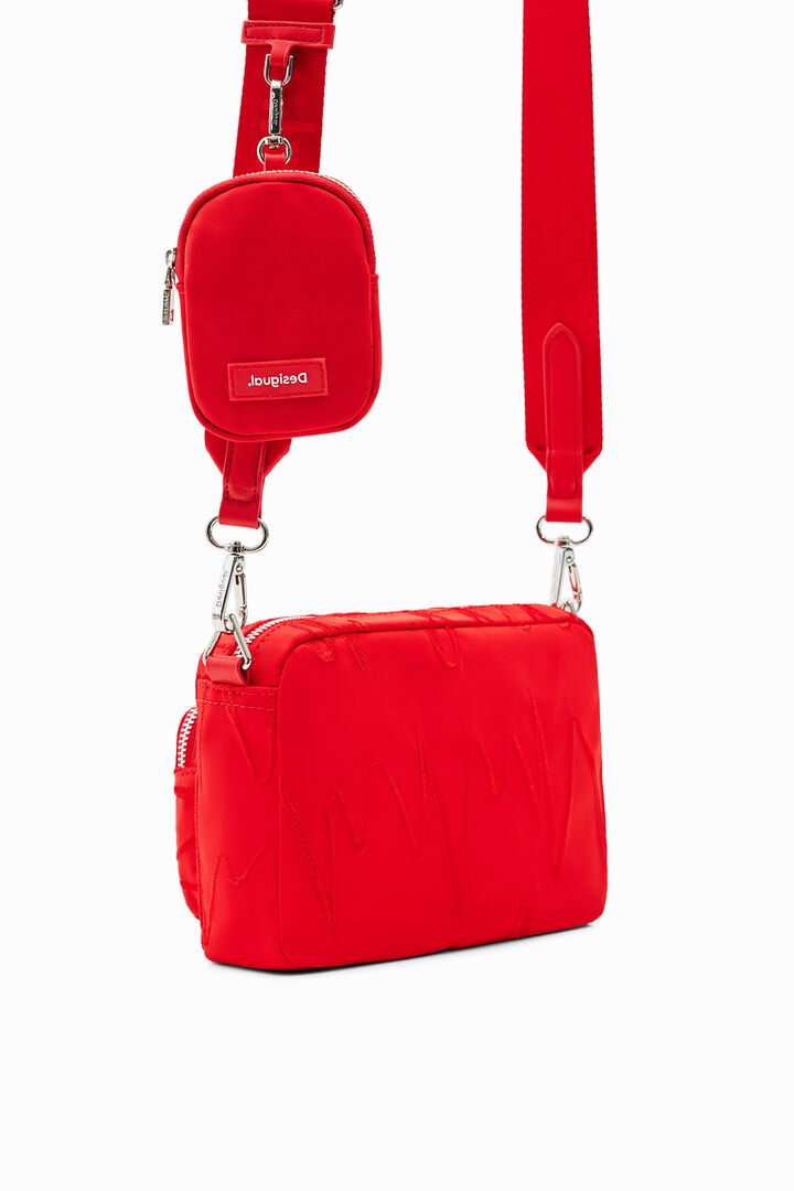 Small zigzag crossbody bag | Desigual