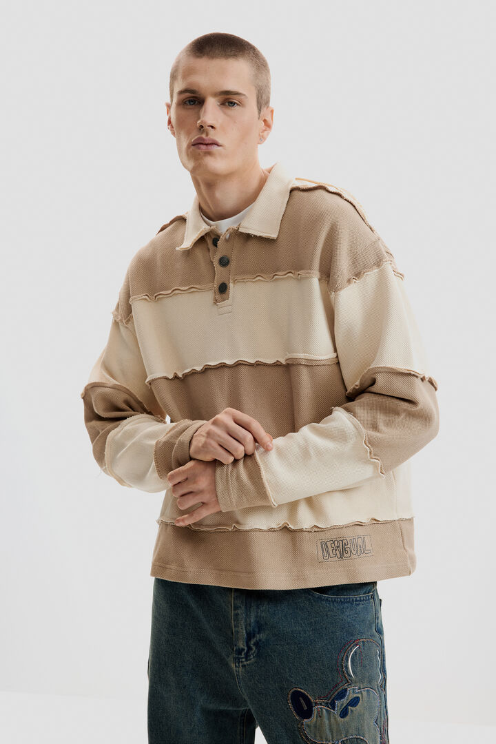 Gestreept brei T-shirt | Desigual