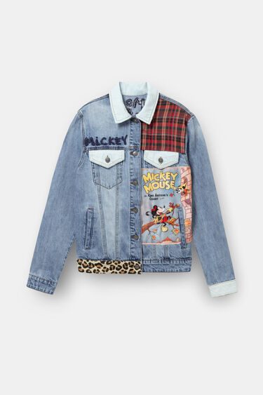 Mickey Mouse Denim Jacket Desigual Com