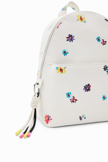 Mochila pequeña flores | Desigual