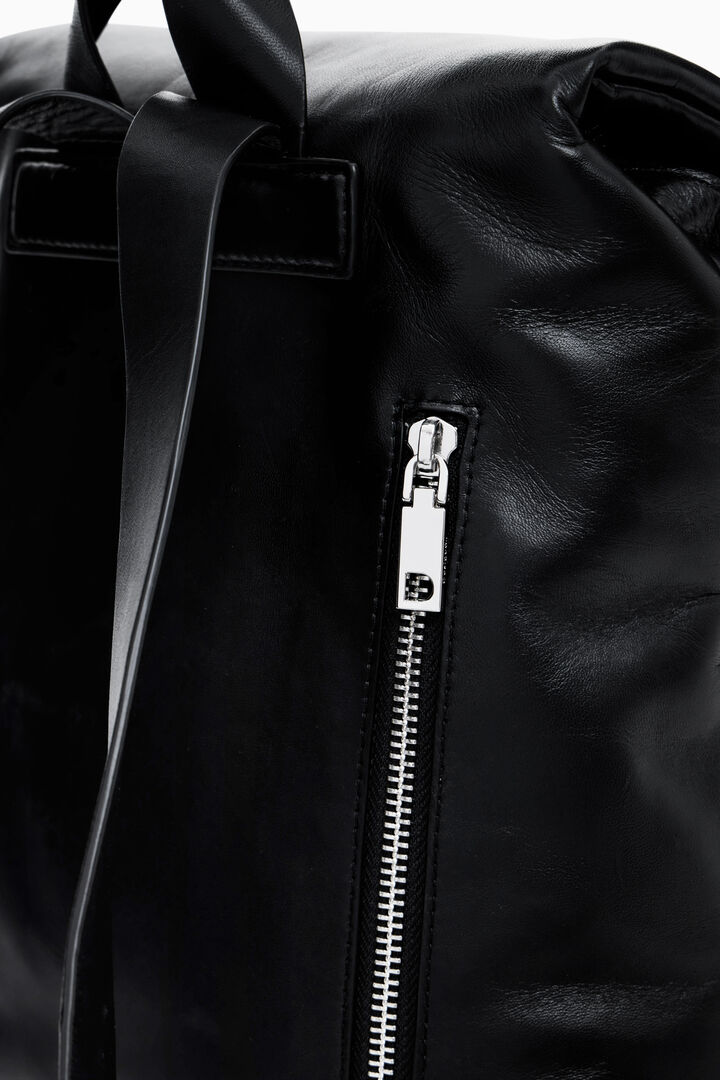 Sac à dos 100% cuir matelassé moyen | Desigual