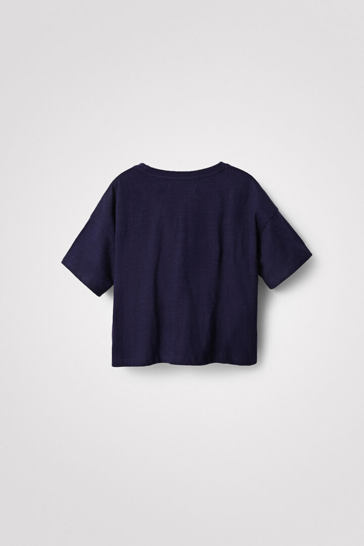Camiseta cropped margaritas | Desigual