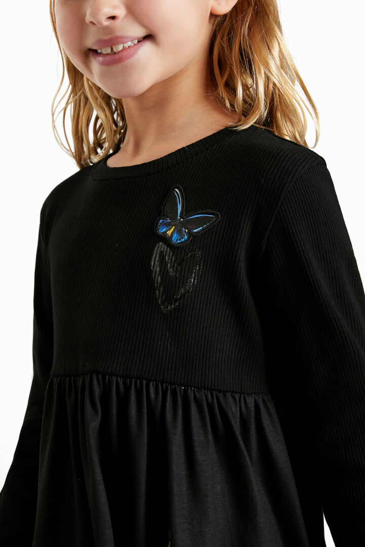 Vestido trapecio flores | Desigual