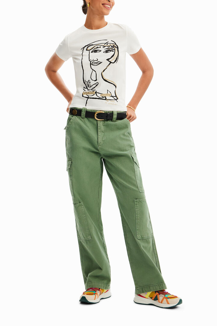 Arty face T-shirt | Desigual