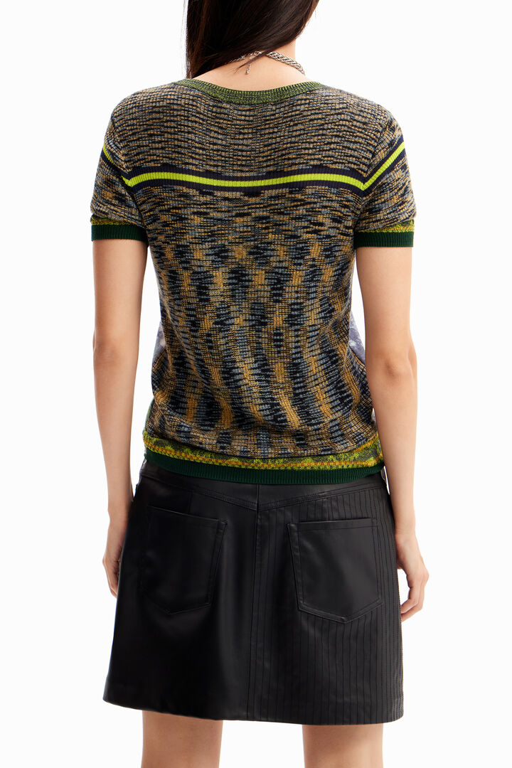 Knit landscape T-shirt | Desigual