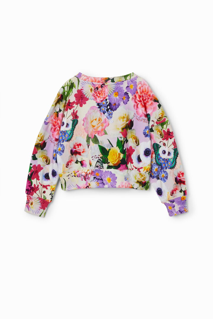 Sweat-shirt oversize fantaisie | Desigual