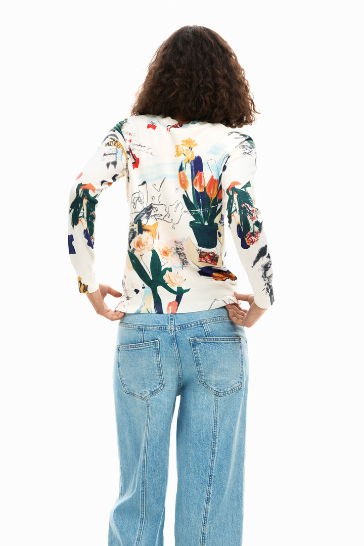 Jersey fino plantas | Desigual
