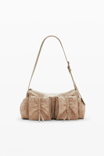 Bolso bolsillos lazos mediano | Desigual
