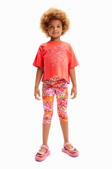 Leggings capri flores | Desigual