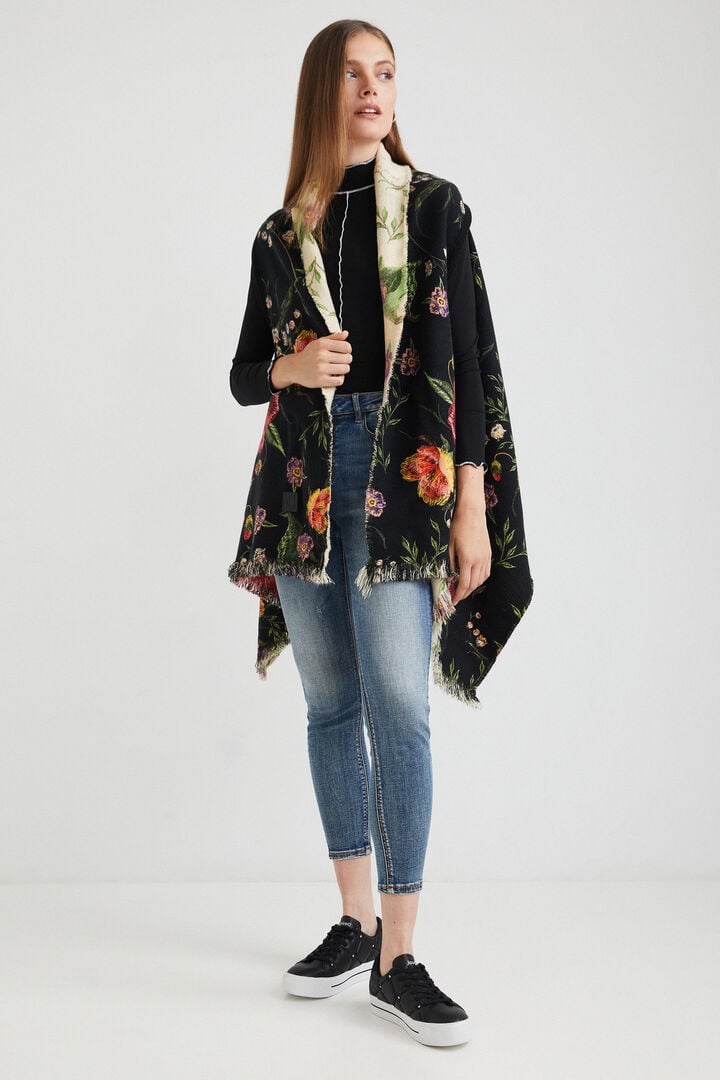 Chal reversible estampado | Desigual