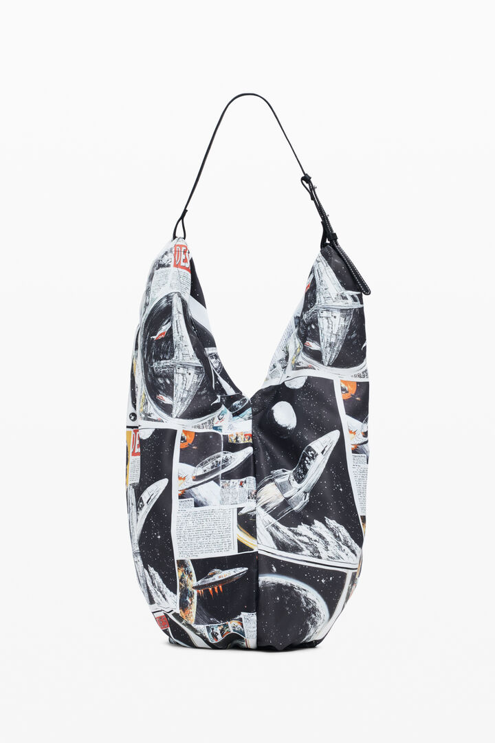 Large space newspaper shopper bag | Desigual