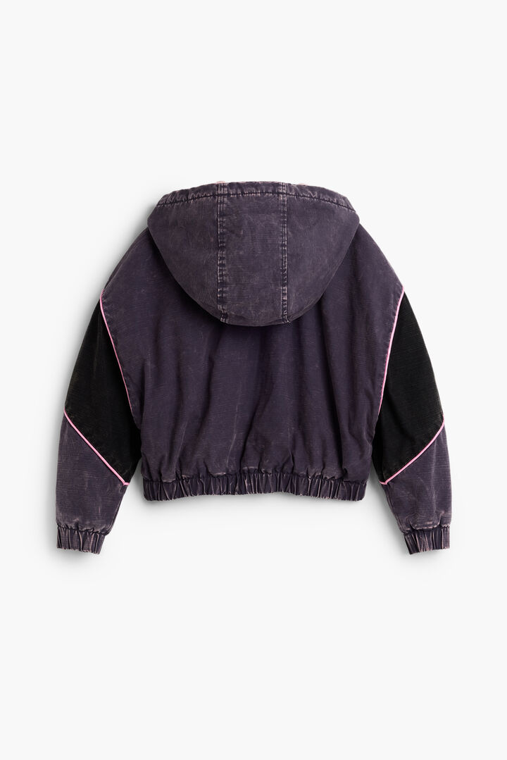 Casaco oversized com capuz