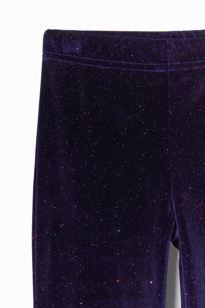 Leggings flare terciopelo brillo | Desigual