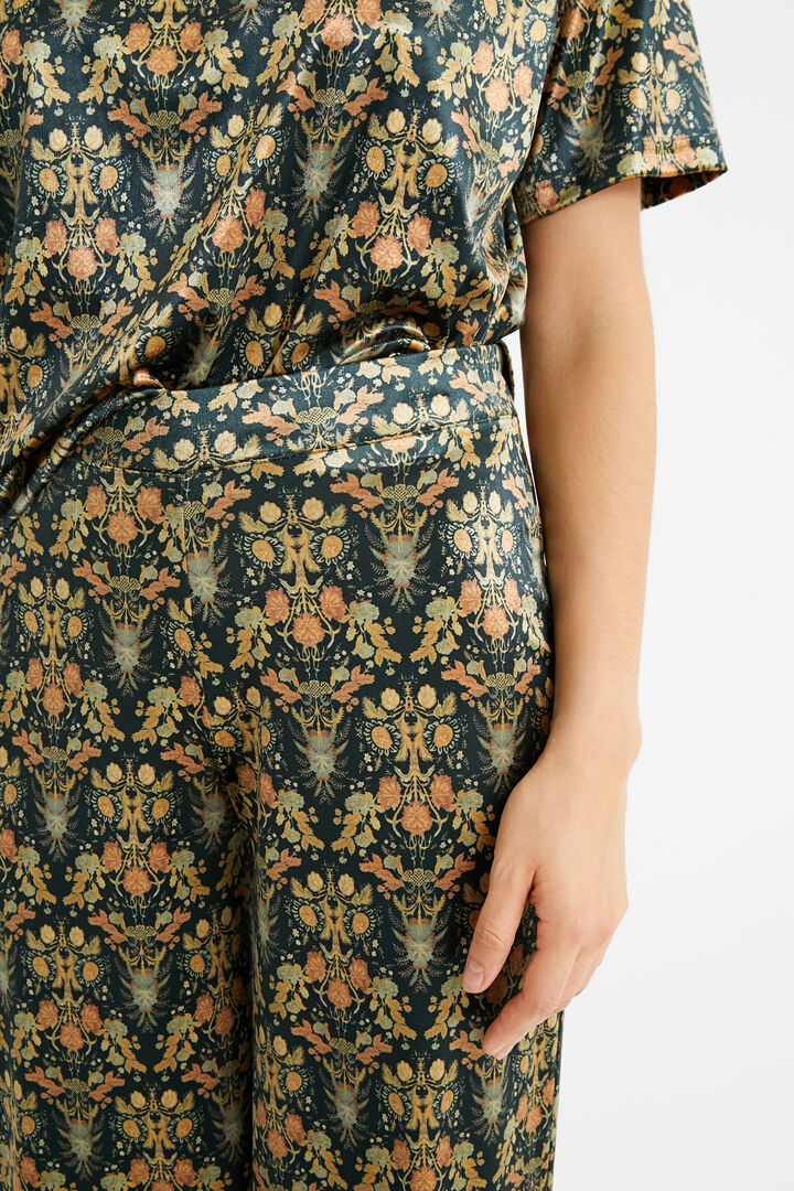 Pantalón estampado cintura elástica | Desigual