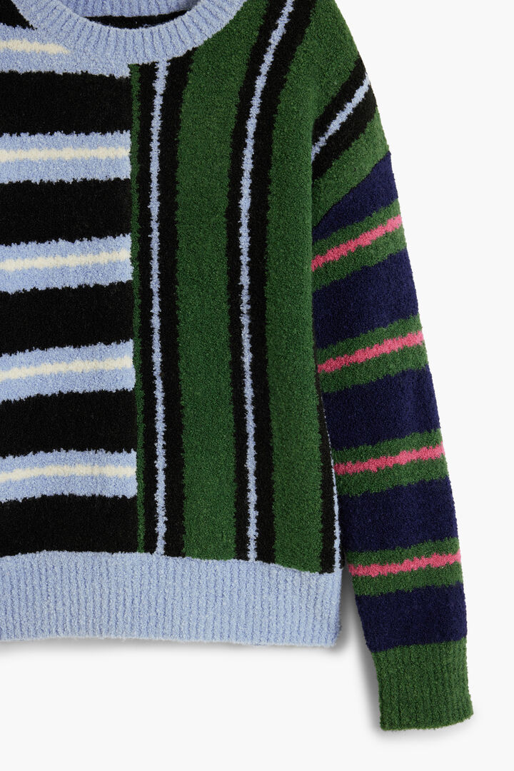 Jersei de textura a ratlles | Desigual