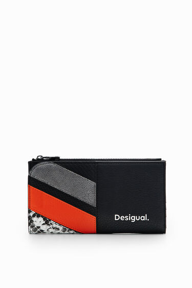 Large patchwork wallet | Desigual