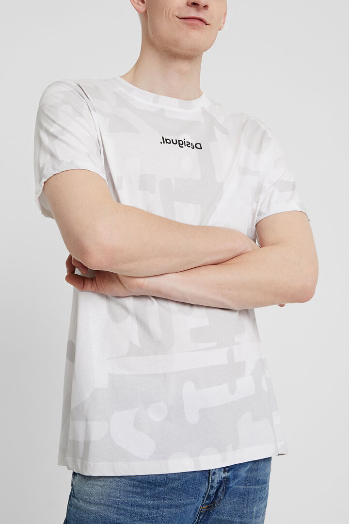 No gender camouflage T-shirt | Desigual