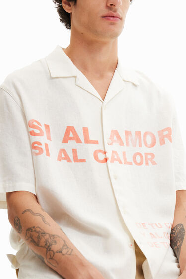 Camisa resort lino | Desigual