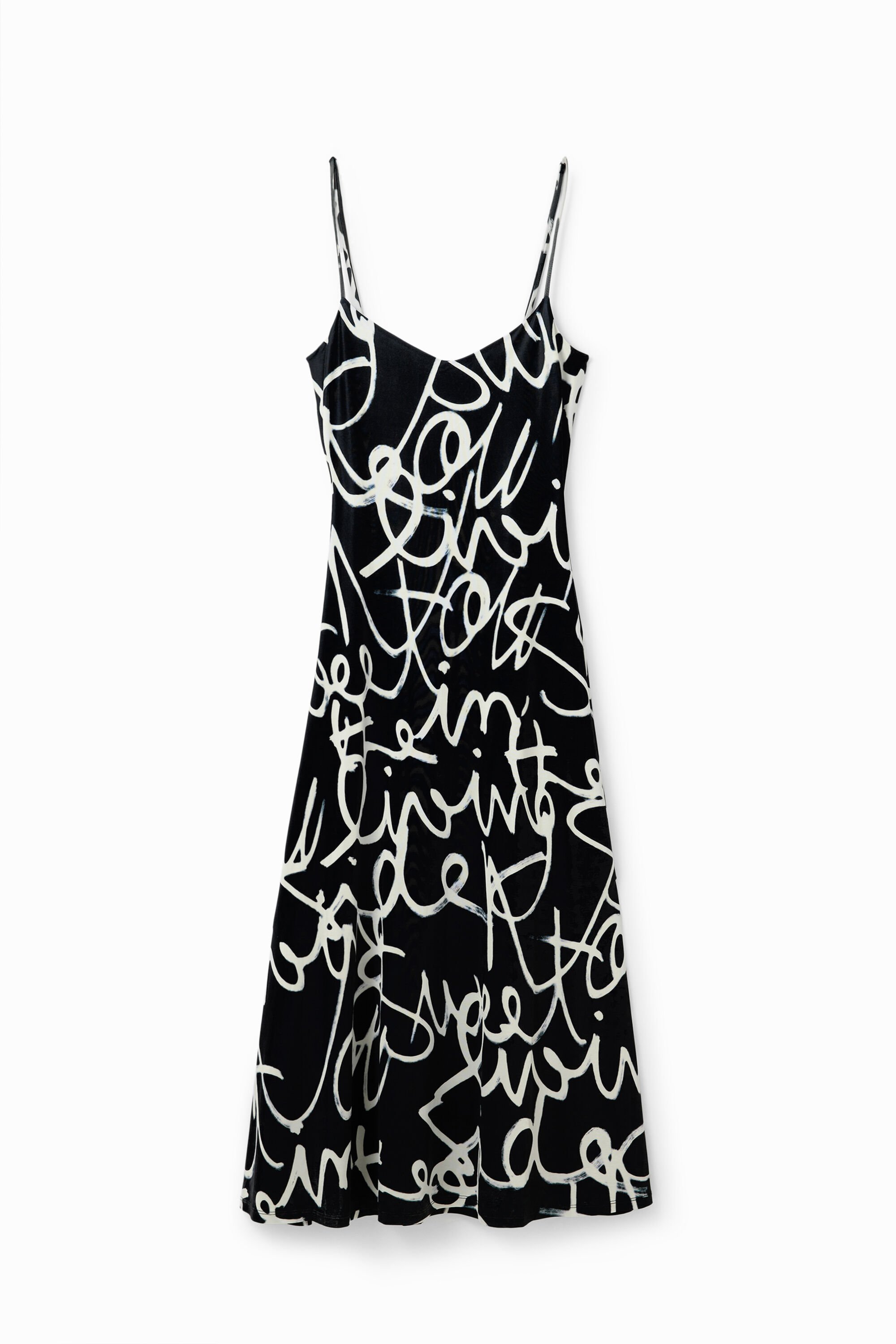 Midikleid Spitze Messages