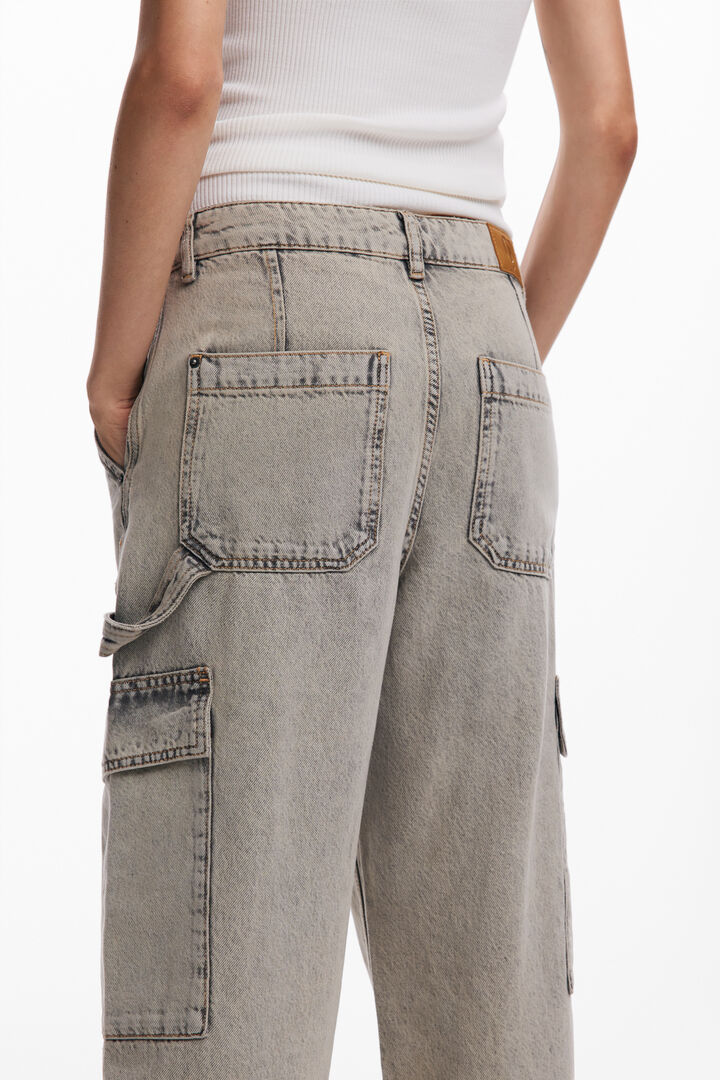 Pantalón vaquero cargo | Desigual