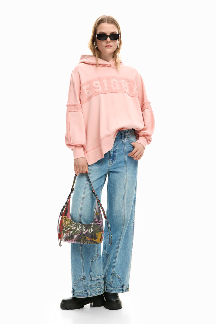 ロゴ刺繍入りスウェット | Desigual