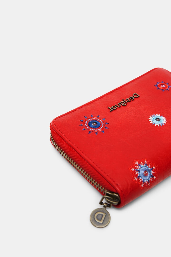 
スパンコール曼荼羅模様 財布 | Desigual